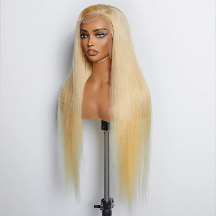 613 4x4 Straight  Lace Closure Wig