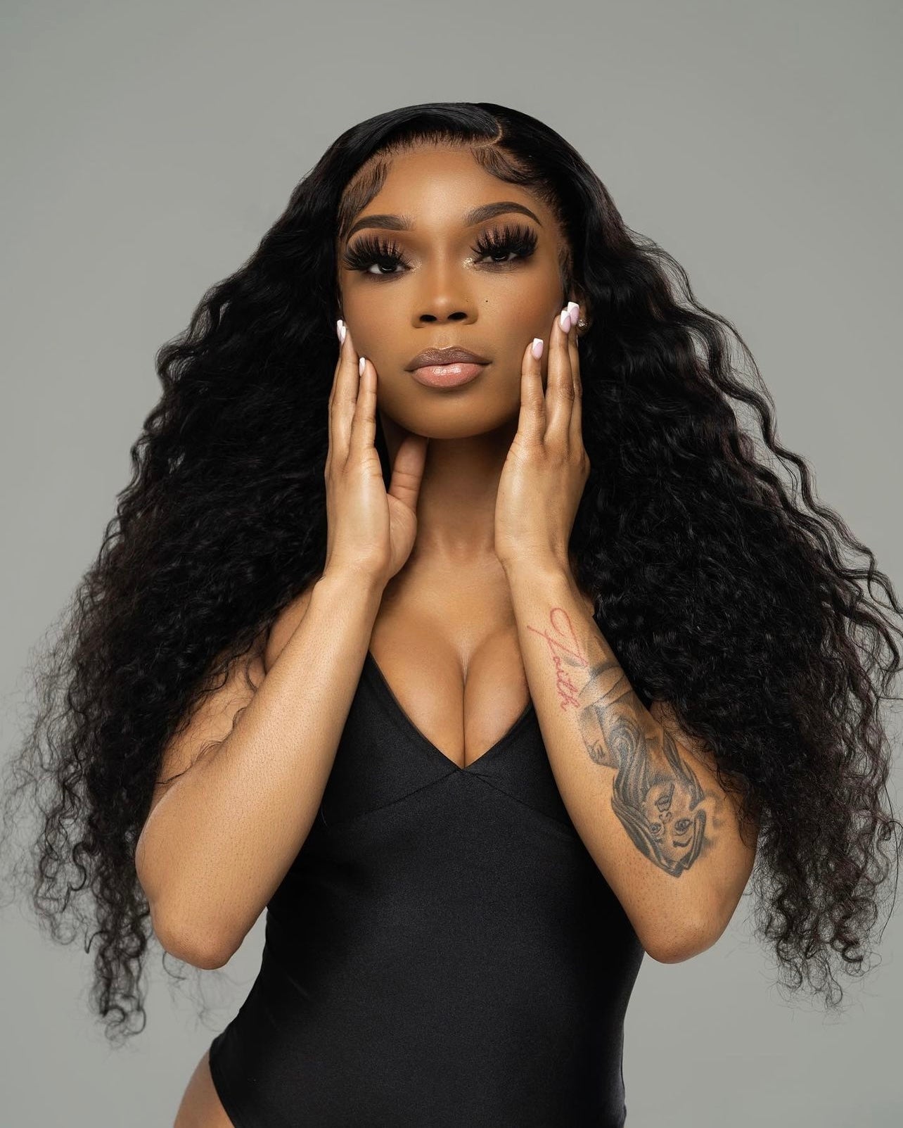 5x5 Deep Wave Lace Closure Wig