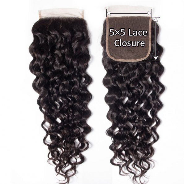 5x5  Water Wave Lace Closure