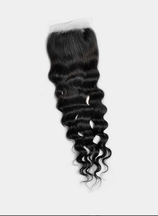 4x4 Deep Wave Lace Closure