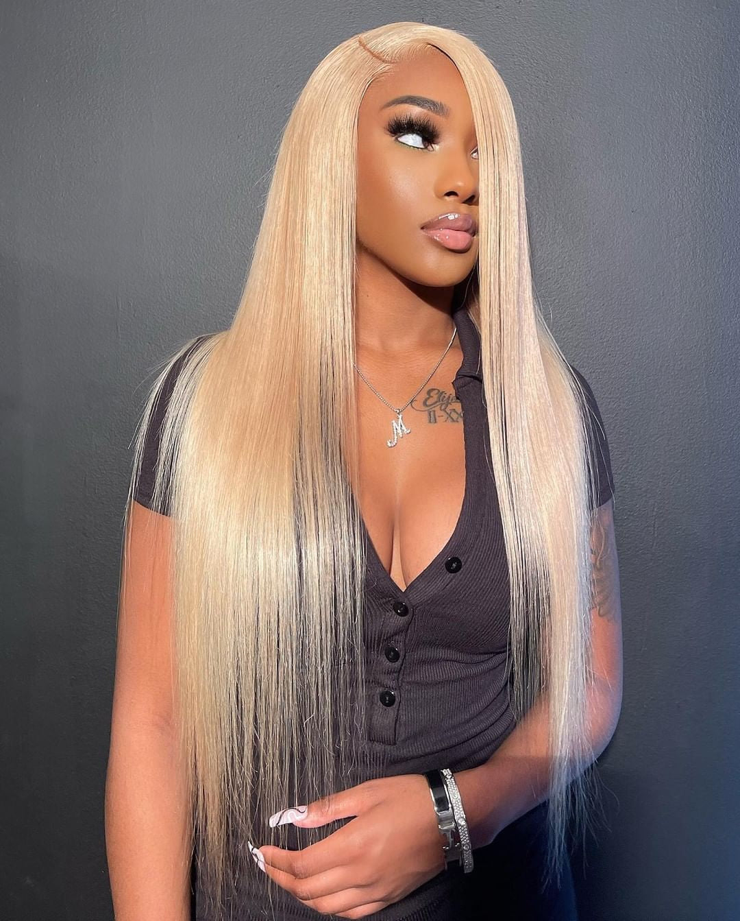 613 13x 4 Straight Wig